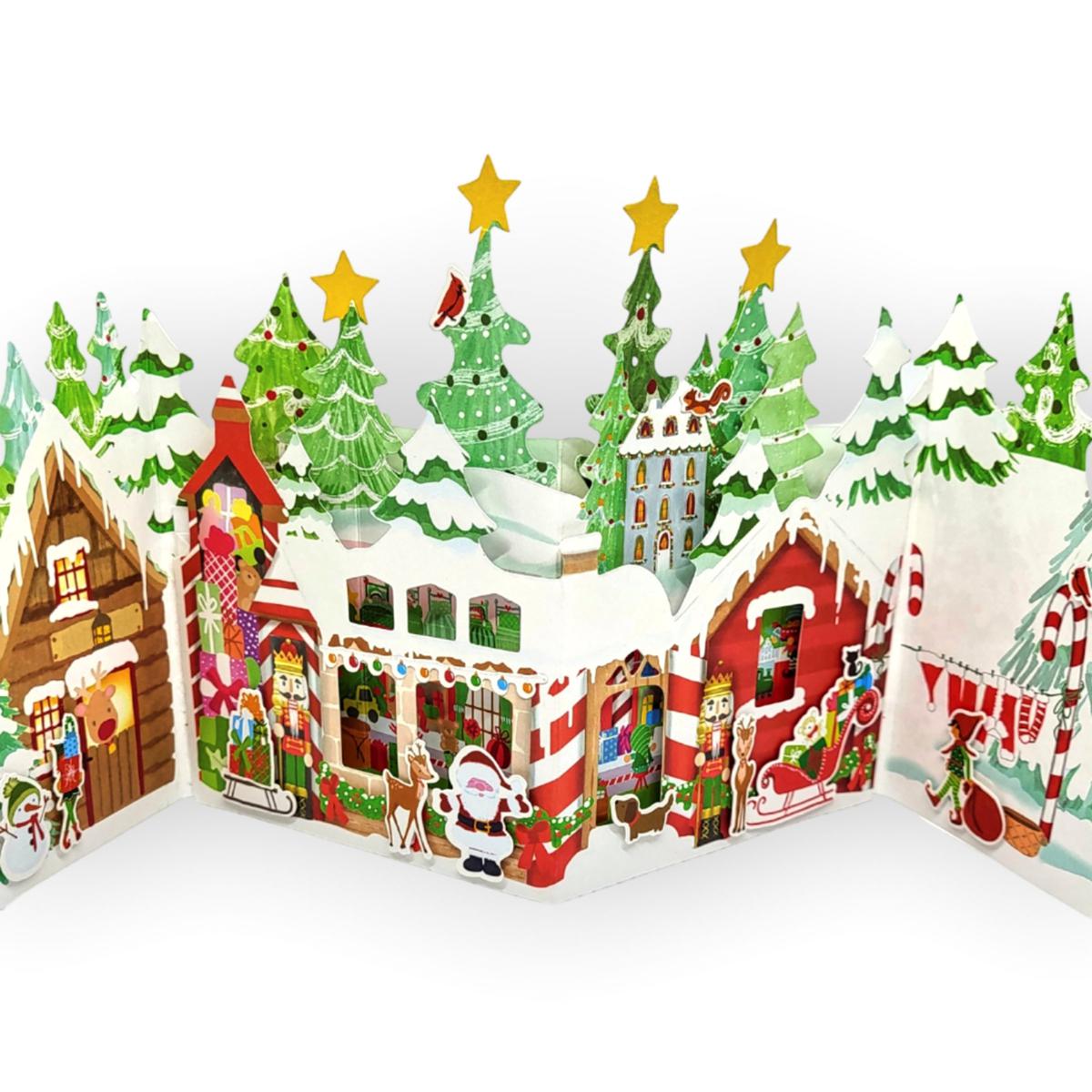 LDRS Creative Christmas Concertina 3D Die-Cut Card Kit