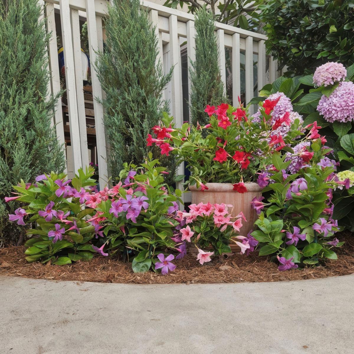 Leaf & Petal 2-piece Summer Trumpet Vine Duo - 23532345 | HSN