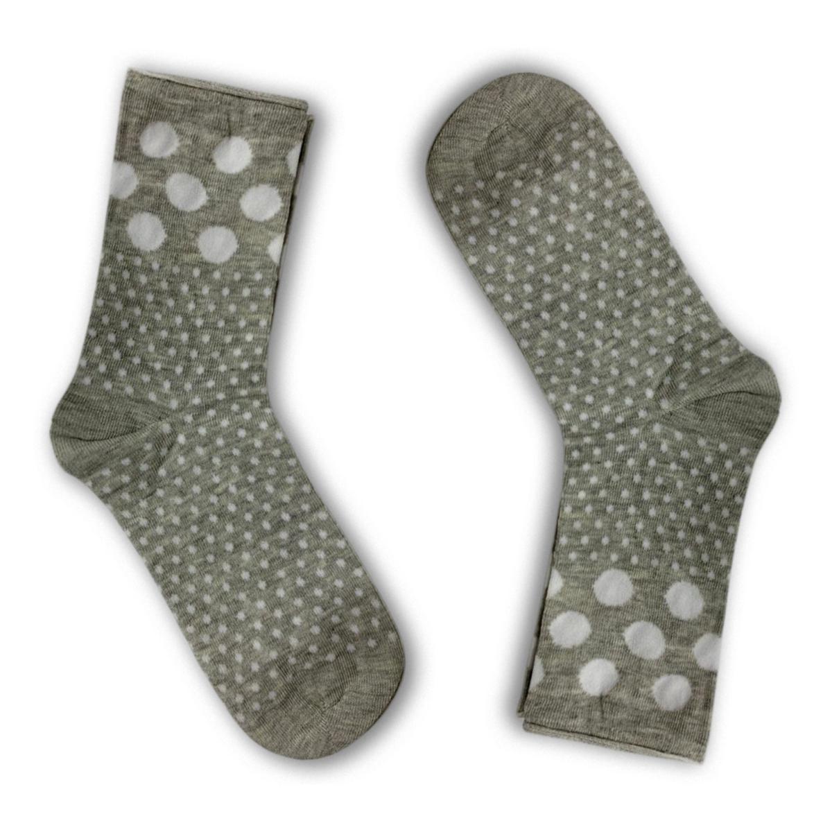 Lechery Dot Pattern Cotton Socks 1-Pair