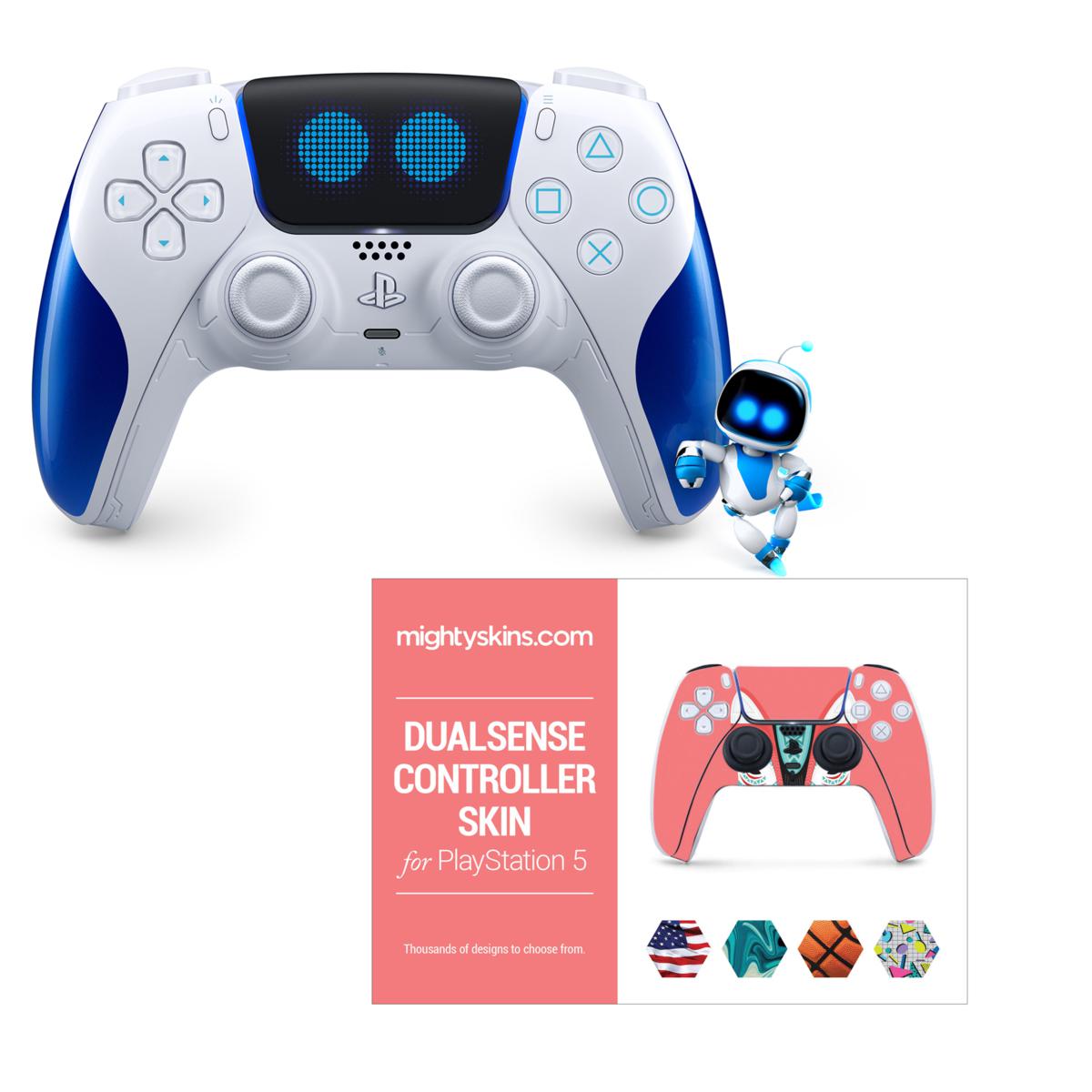 Limited Edition Astro Bot DualSense Controller with Skins Voucher 23421630 HSN