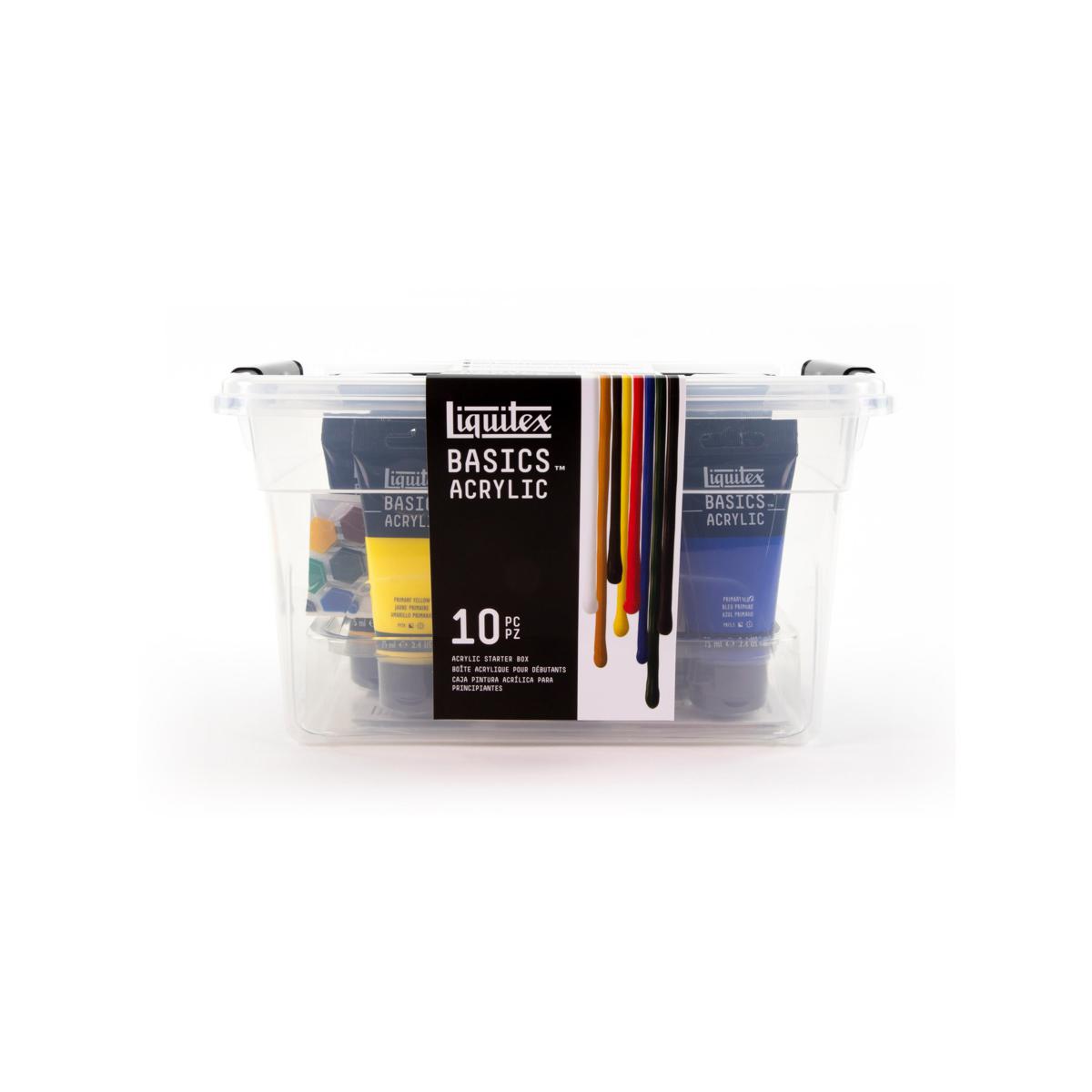 Liquitex Basics Acrylic Sets Starter Box Assorted Set