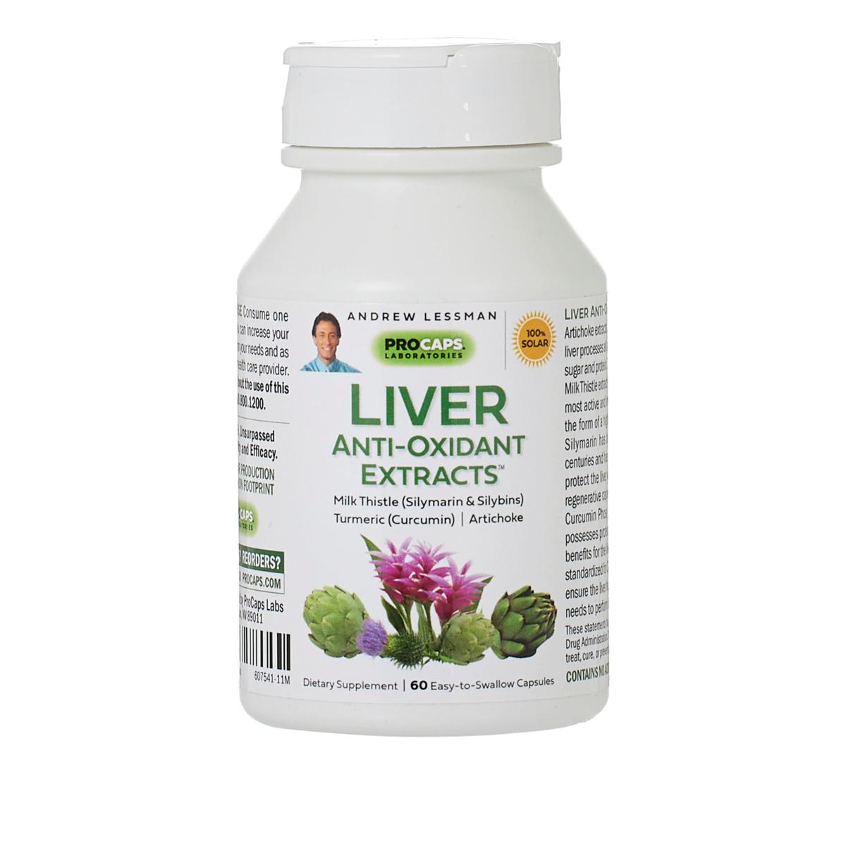 Liver AntiOxidant Extracts 60 Capsules 9792621 HSN