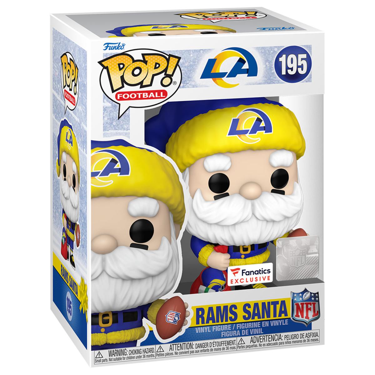 Dallas Cowboys Santa Funko Pop! Fanatics Exclusive Vinyl Figure