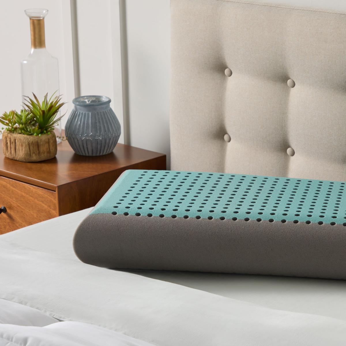 Lucid Comfort Collection Bamboo Charcoal Gel Memory Foam