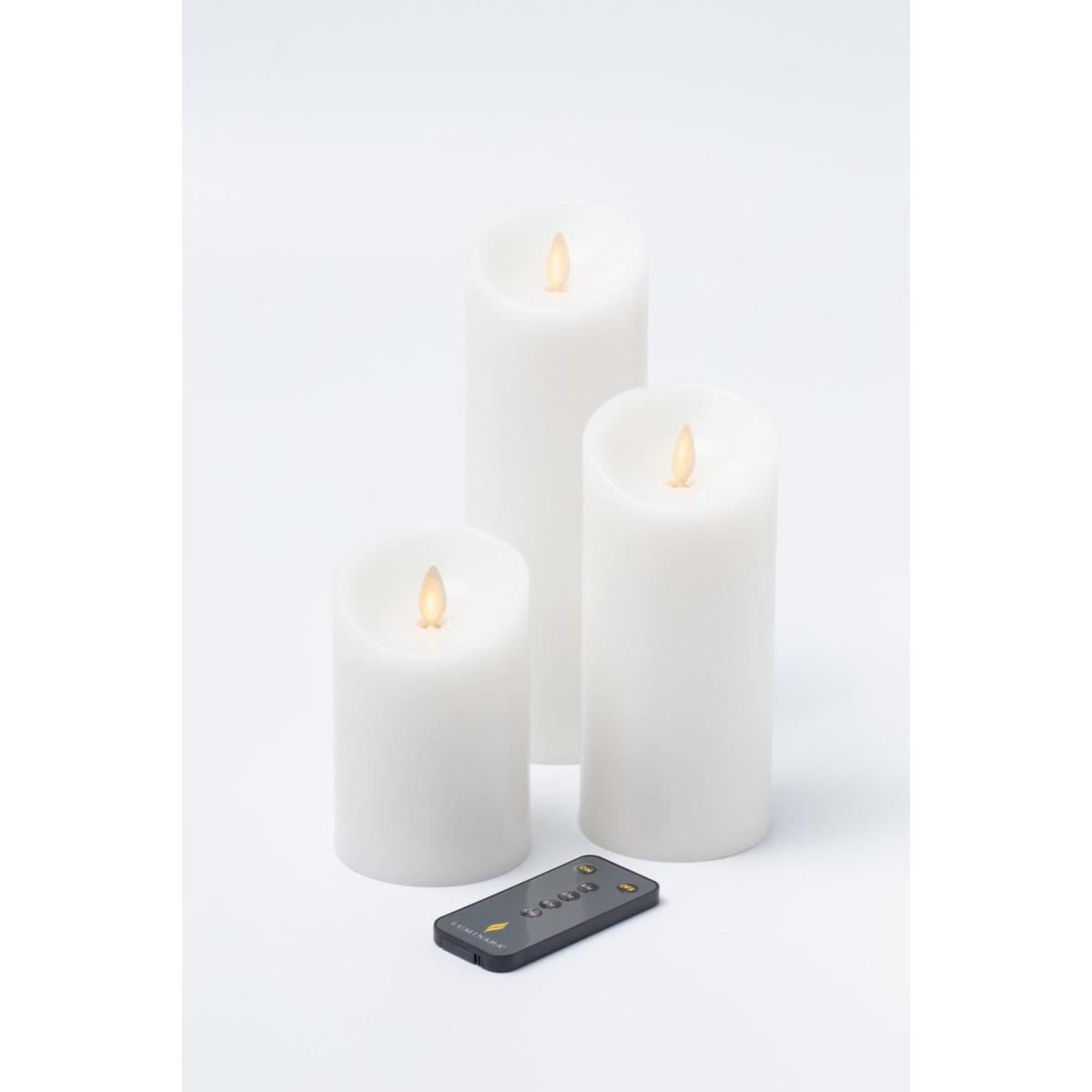 Unmatched 6-piece Flickering Flame Candle Set with Gift Boxes