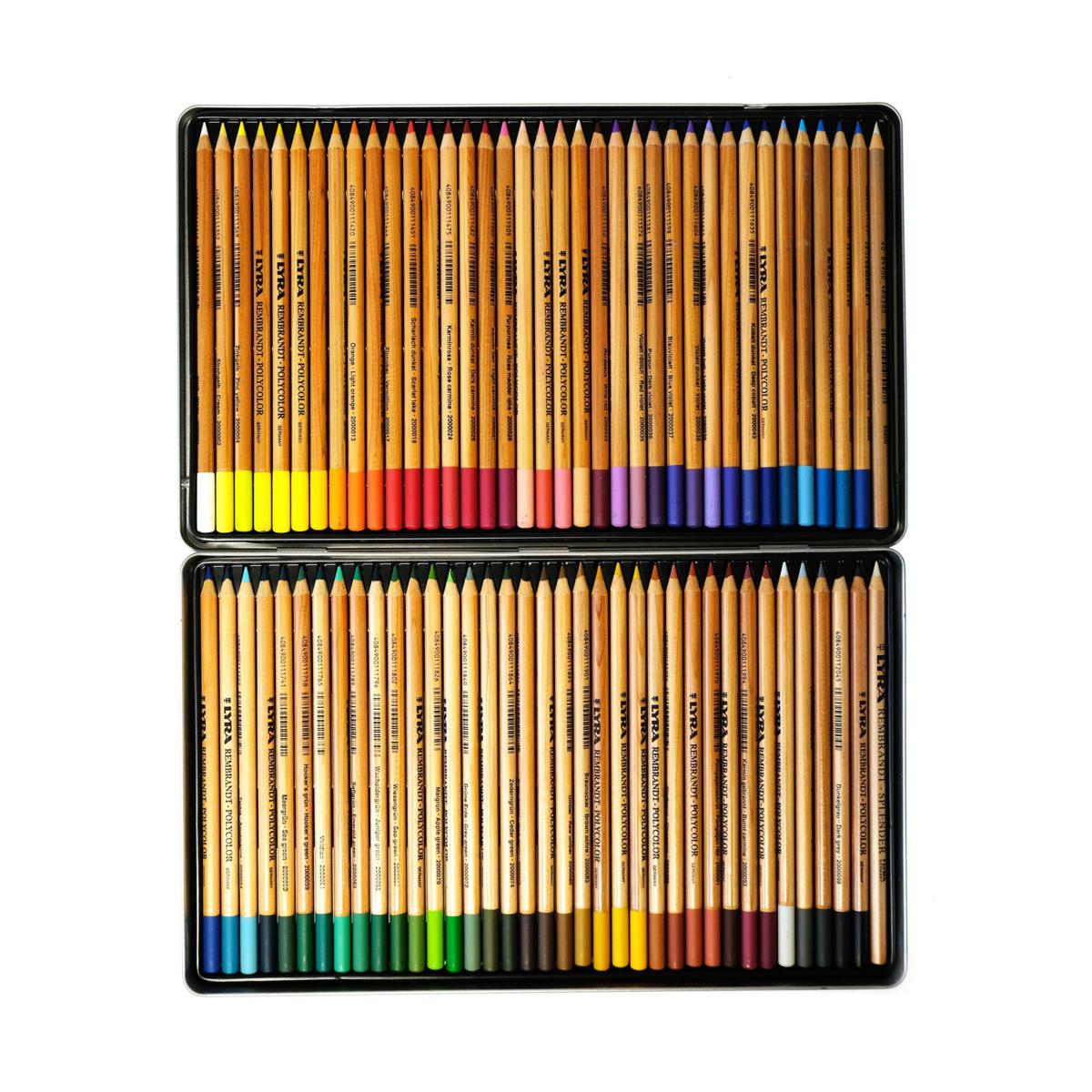 LYRA Rembrandt polycolor pencils 72色セット LYRA Rembrandt Polycolor Colored Pencil Set of 72 - 23438747