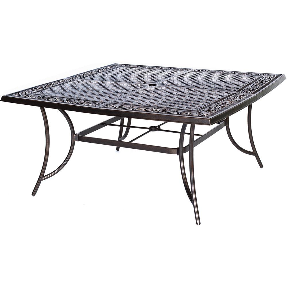 Large square discount outdoor dining table