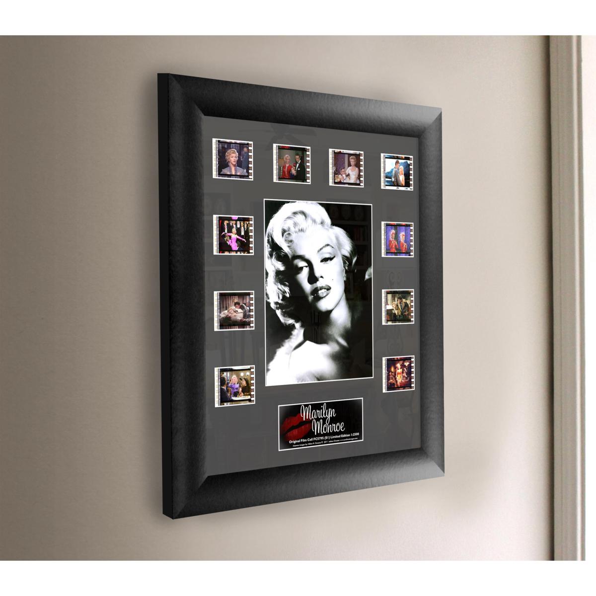 Marilyn Monroe (American Icon) 10x Framed FilmCells Presentation | HSN