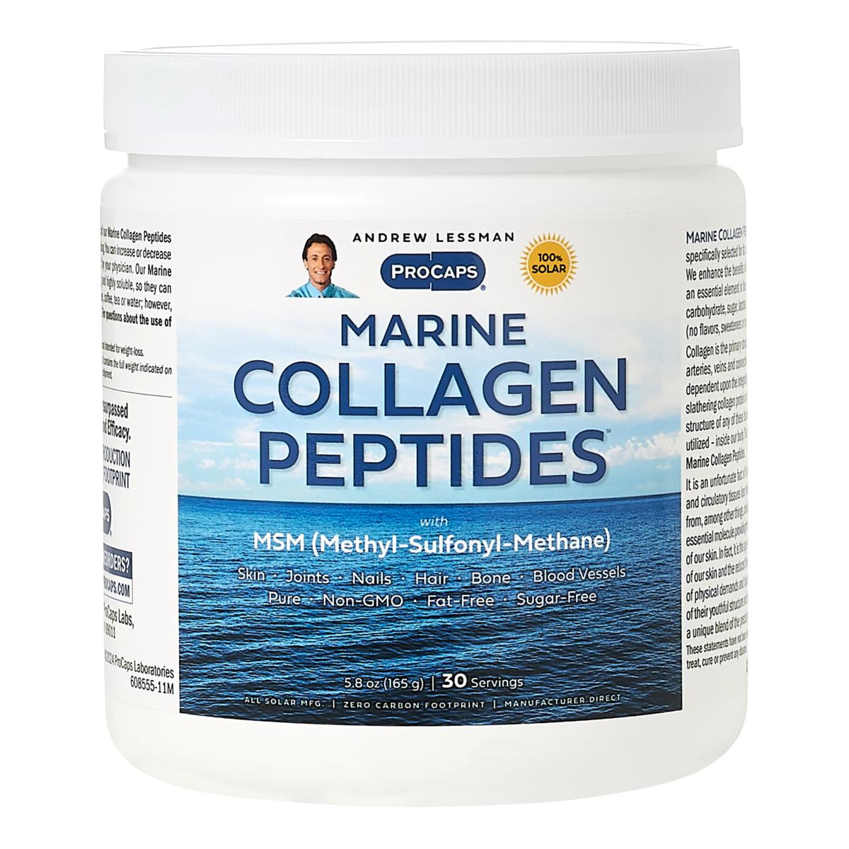 Marine Collagen Peptides with MSM - 30 Servings