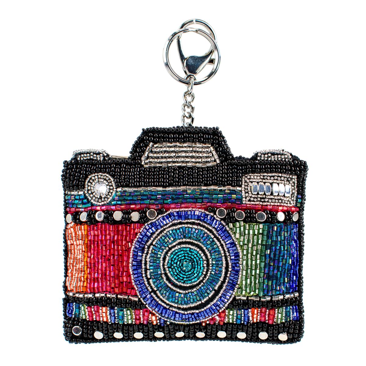 Mary Frances Hand-Beaded Multi-Functional Coin Purse
