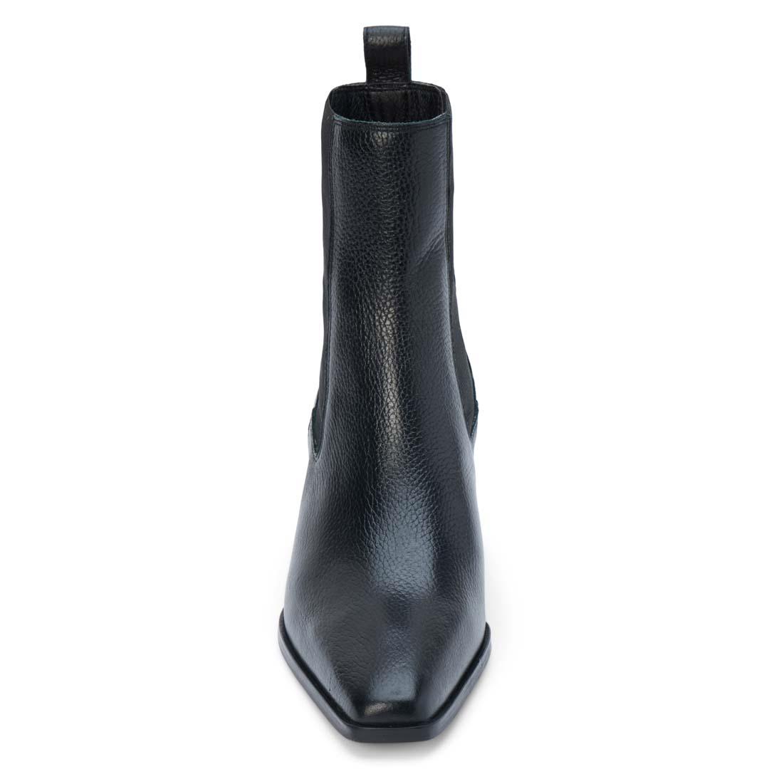 Matisse Block Heel Chelsea Boot with Almond Toe - George | HSN