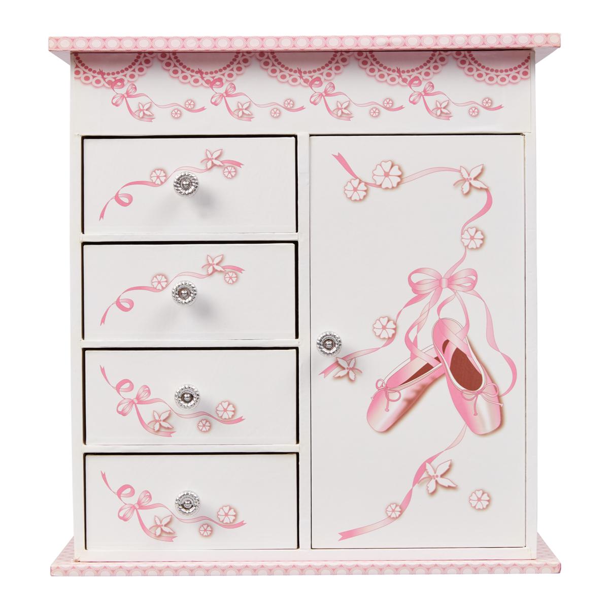 Mele & Co. Girls' Brinley Musical Ballerina Jewelry Box - Each