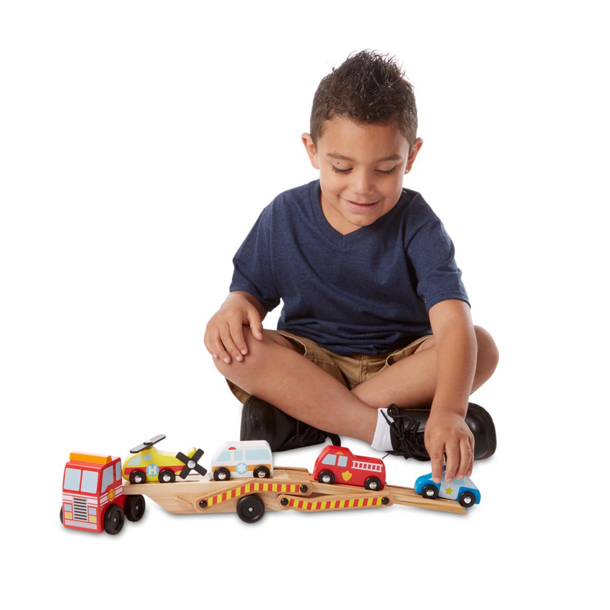 melissa and doug emergency vehicle carrier