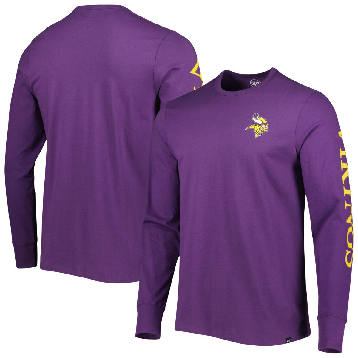 Minnesota vikings long outlet sleeve t shirt