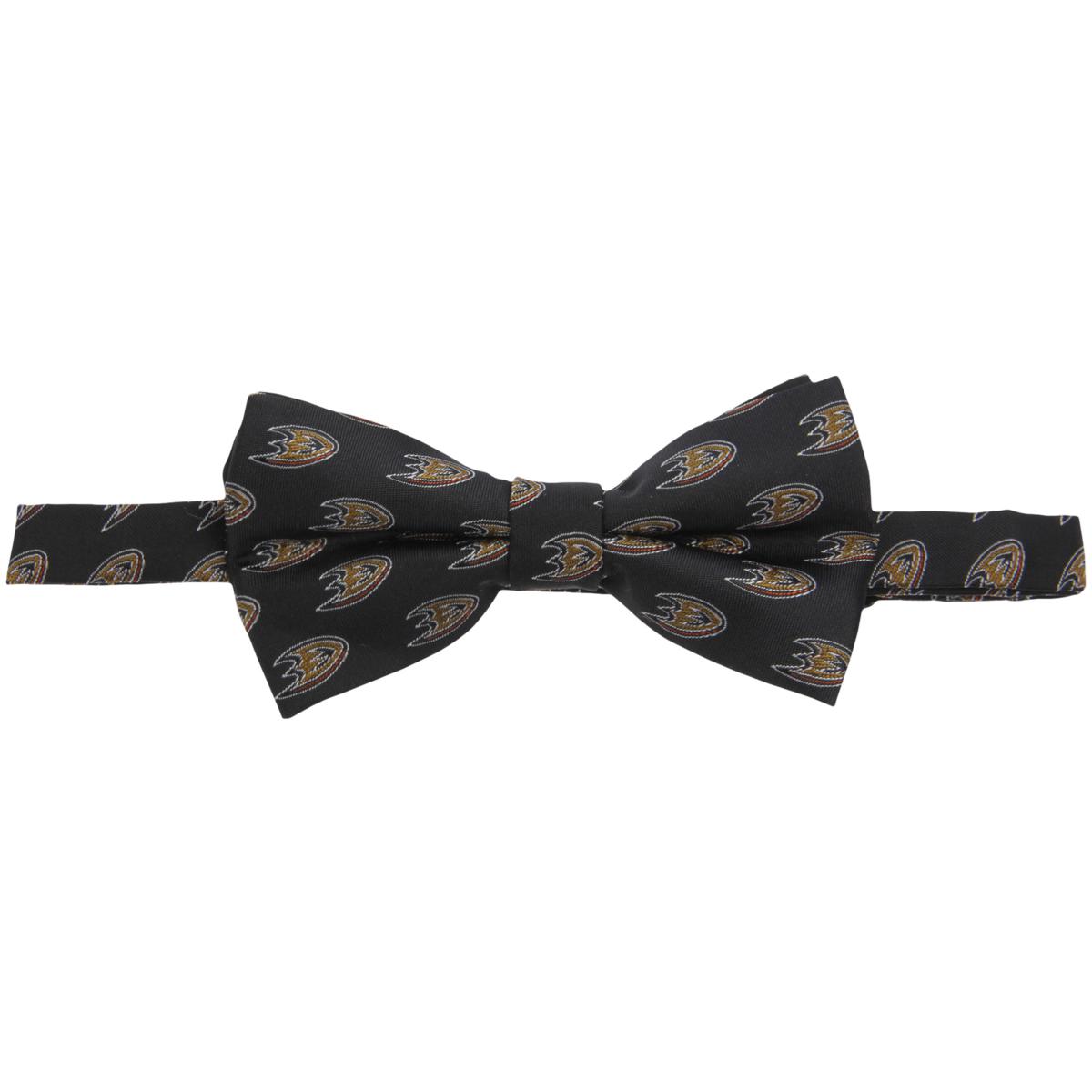 Men's Black Anaheim Ducks Repeat Bow Tie - 21928320 | HSN