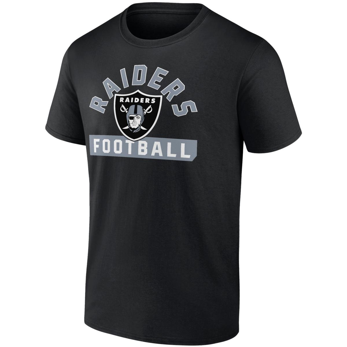 NFL RAIDERS Tシャツ Lサイズ 白 黒 2枚セット Men's Fanatics Black/White Las Vegas Raiders Two-Pack 2023
