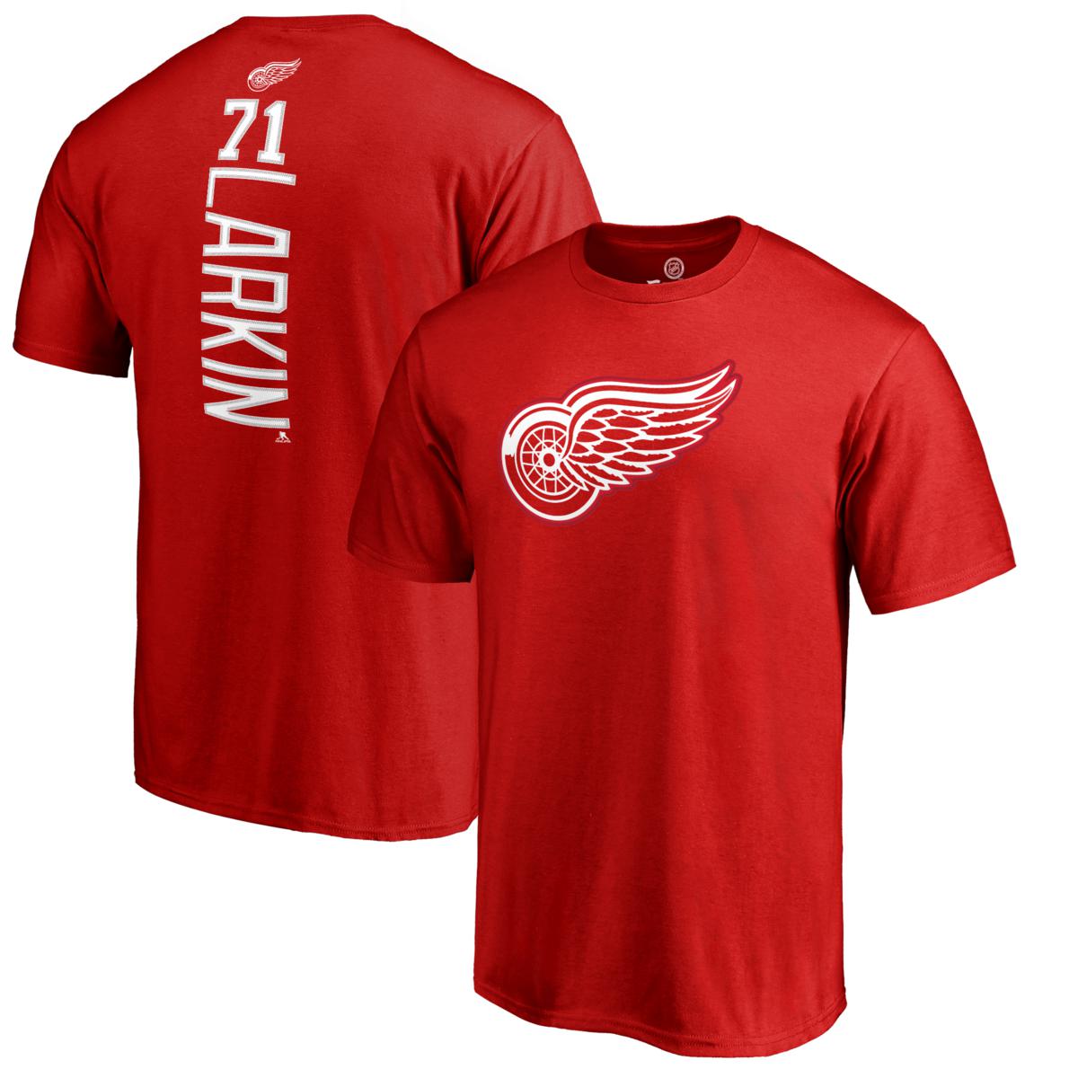 Dylan larkin t shirt hot sale jersey