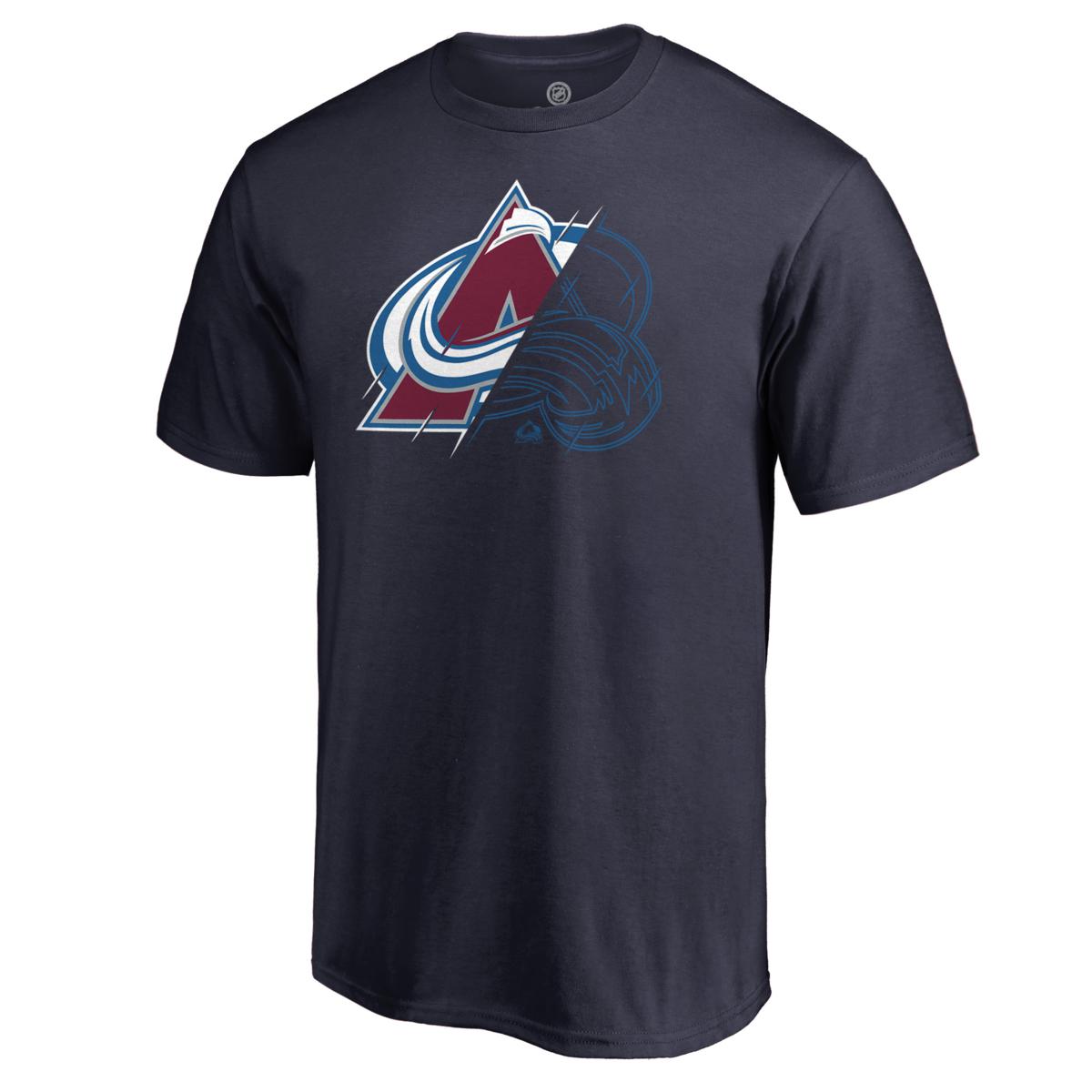 Men's Fanatics Branded Navy Colorado Avalanche X-Ray T-Shirt