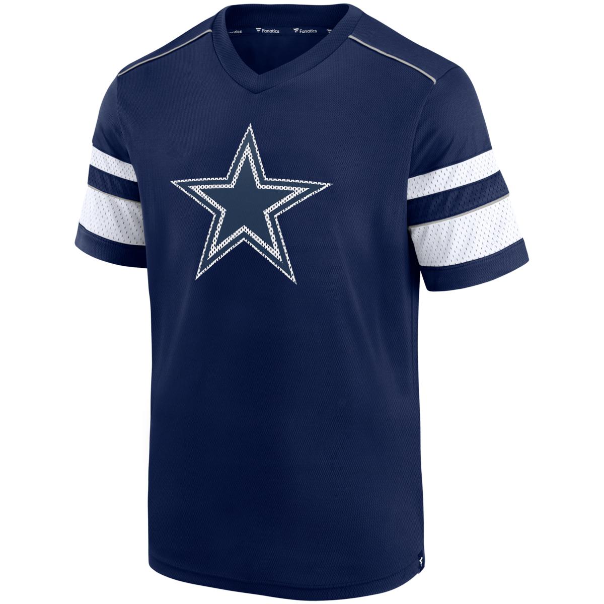 Men's Fanatics Branded Navy Dallas Cowboys Textured Hashmark V