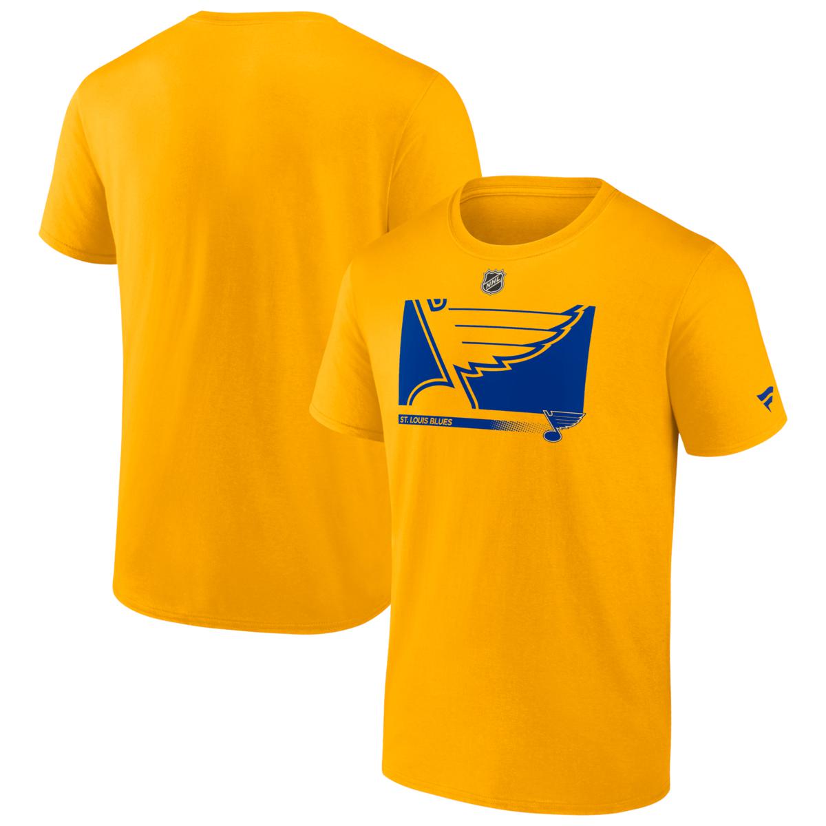 T-shirt Saint-Louis Blues Hockey - Marque Fanatics, Taille S, Neuf Avec étiquettes