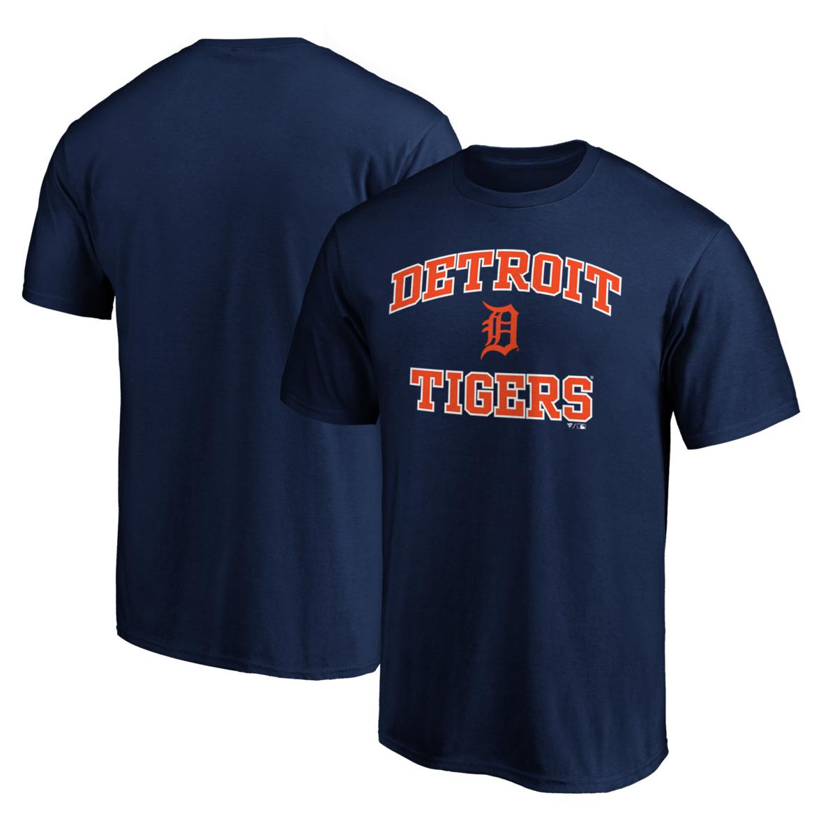 Men's Fanatics Navy Detroit Tigers Heart & Soul T-Shirt - 21026480 | HSN