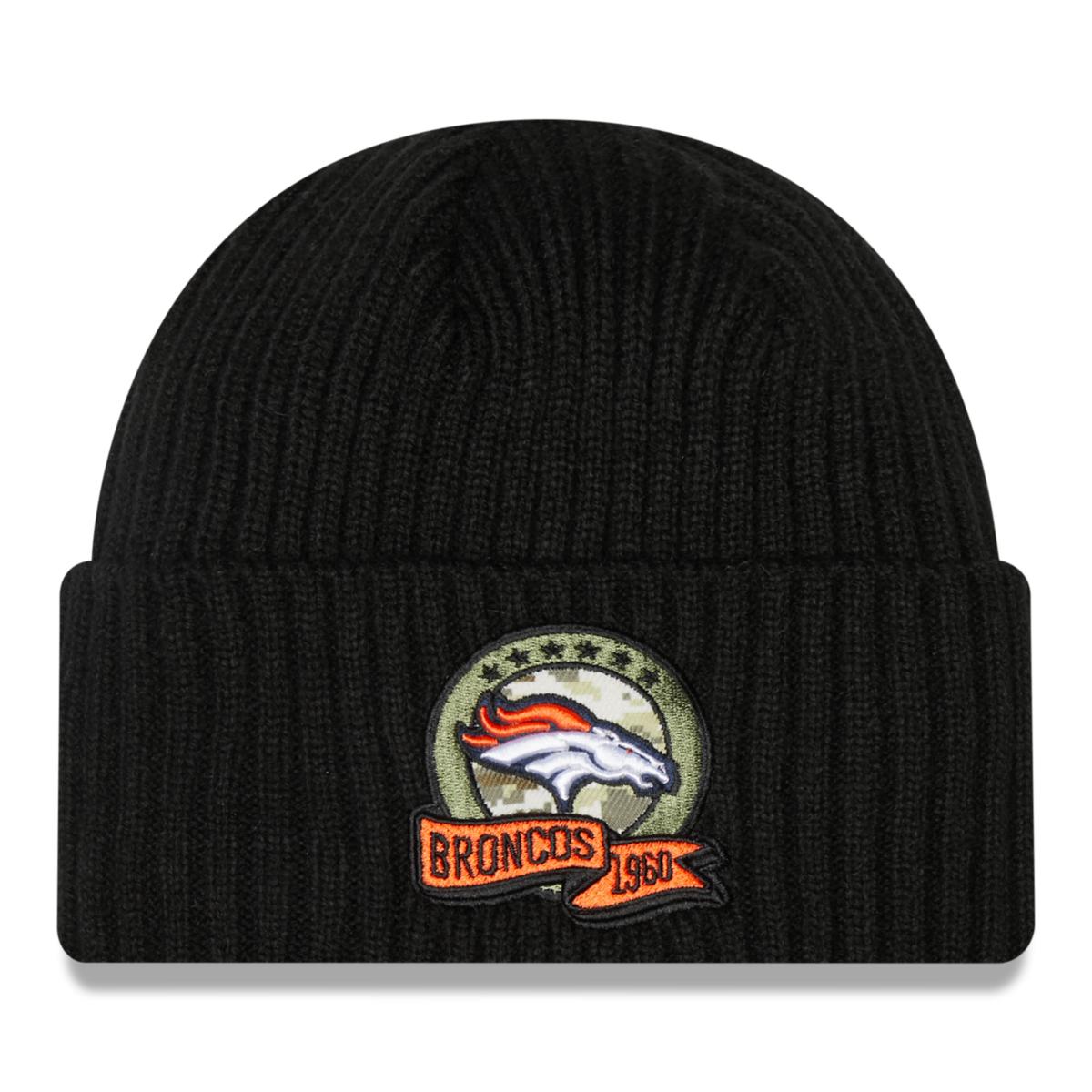 New Era Broncos 2023 Salute To Service Knit Hat