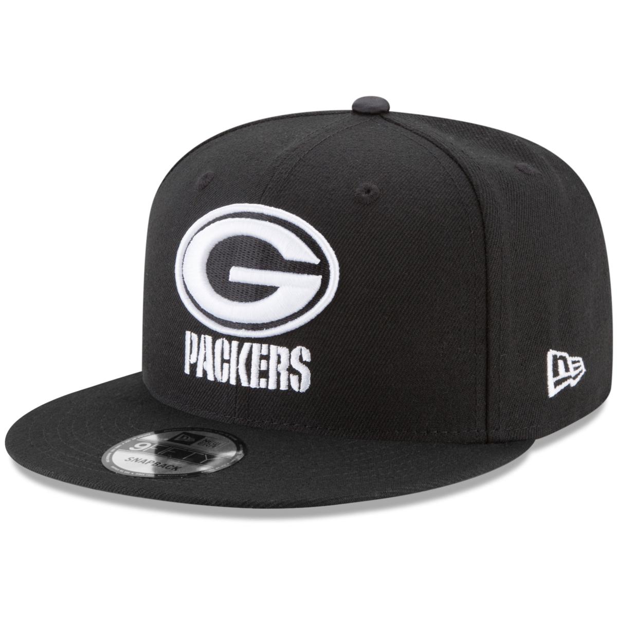 New Era Fifty Nine Fifty Green Bay Packers Snapback Hat 