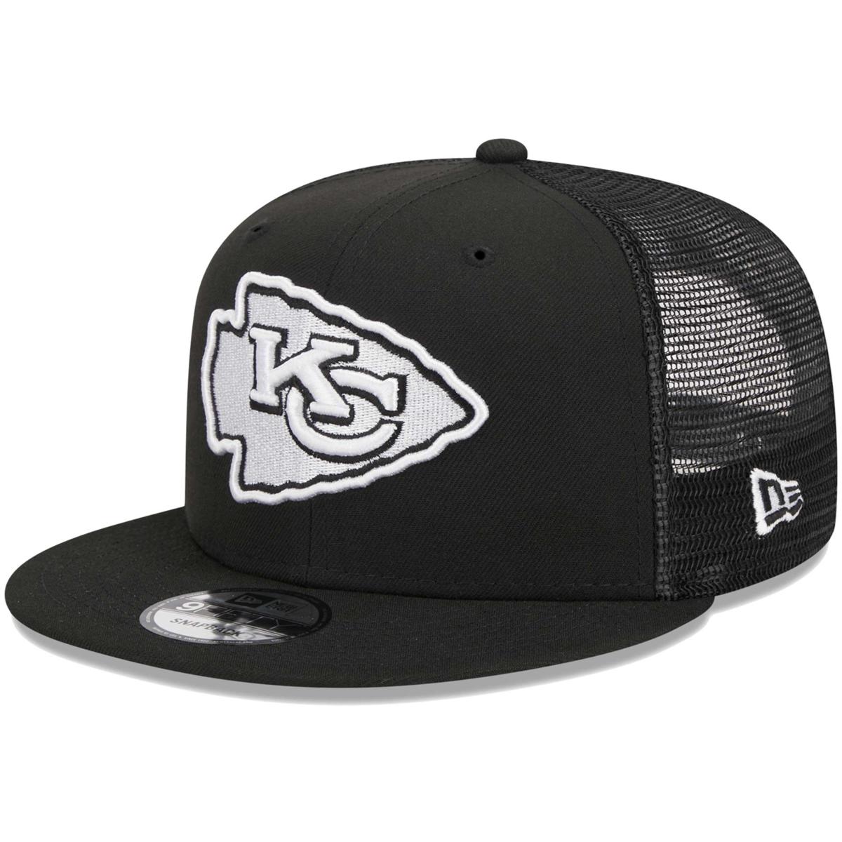 Youth New Era Camo Kansas City Chiefs Trucker 9FIFTY Snapback Hat