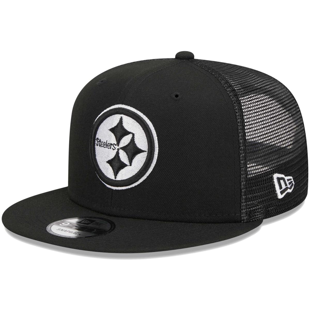 Pittsburgh Steelers New Era Youth Main Trucker 9FIFTY Snapback Hat - Camo