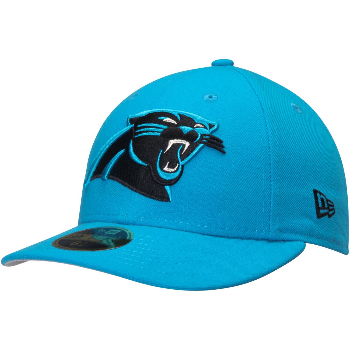 Men's New Era Blue Carolina Panthers Omaha Low Profile 59FIFTY ...