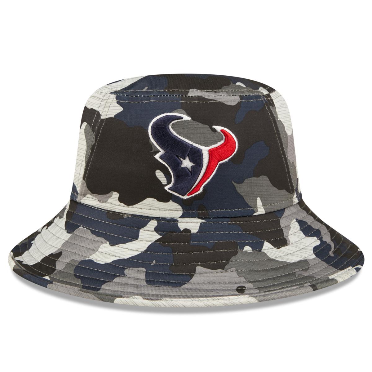 Men's New Era Gray Houston Texans 2022 NFL Training Camp Official