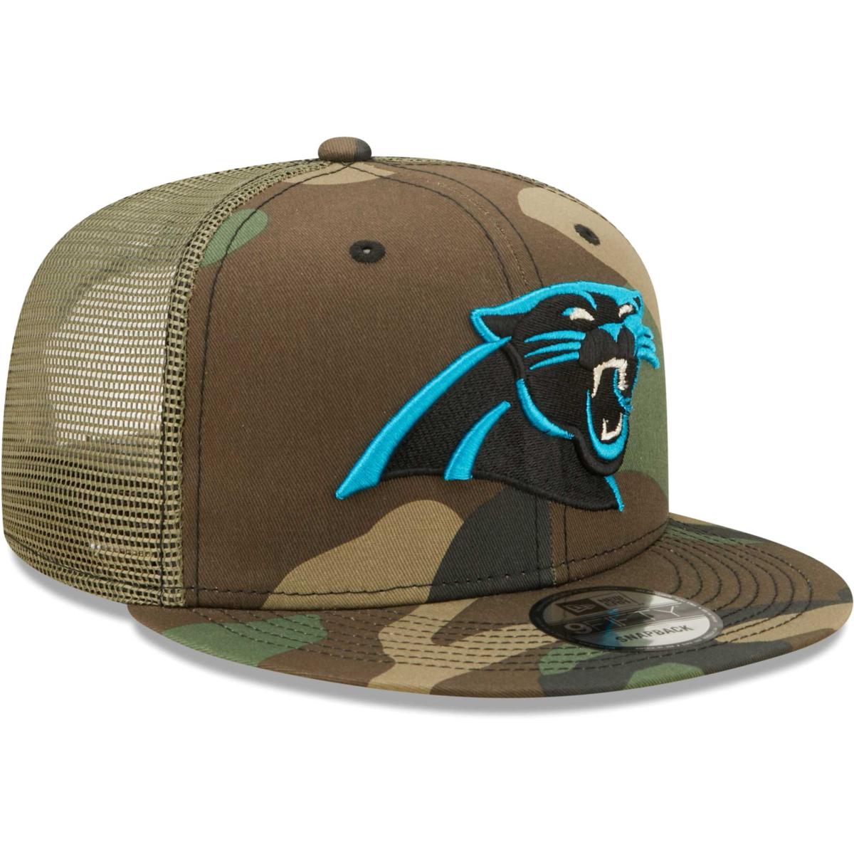 Denver Broncos New Era Camo Vizor 9FIFTY Snapback Hat - Black