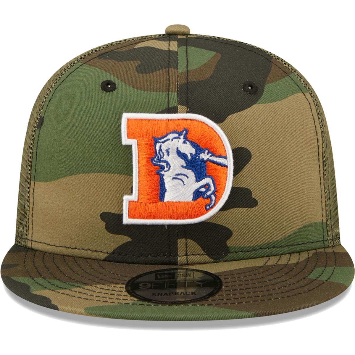 Men's New Era Orange Denver Broncos Icon 9FIFTY Snapback Hat