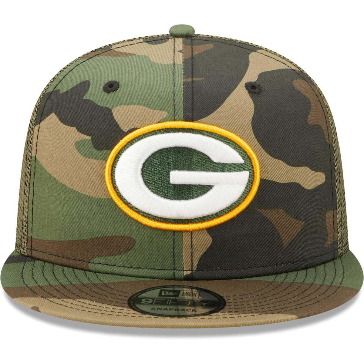 New Era Green Bay Packers Camo 9Fifty Snapback Hat