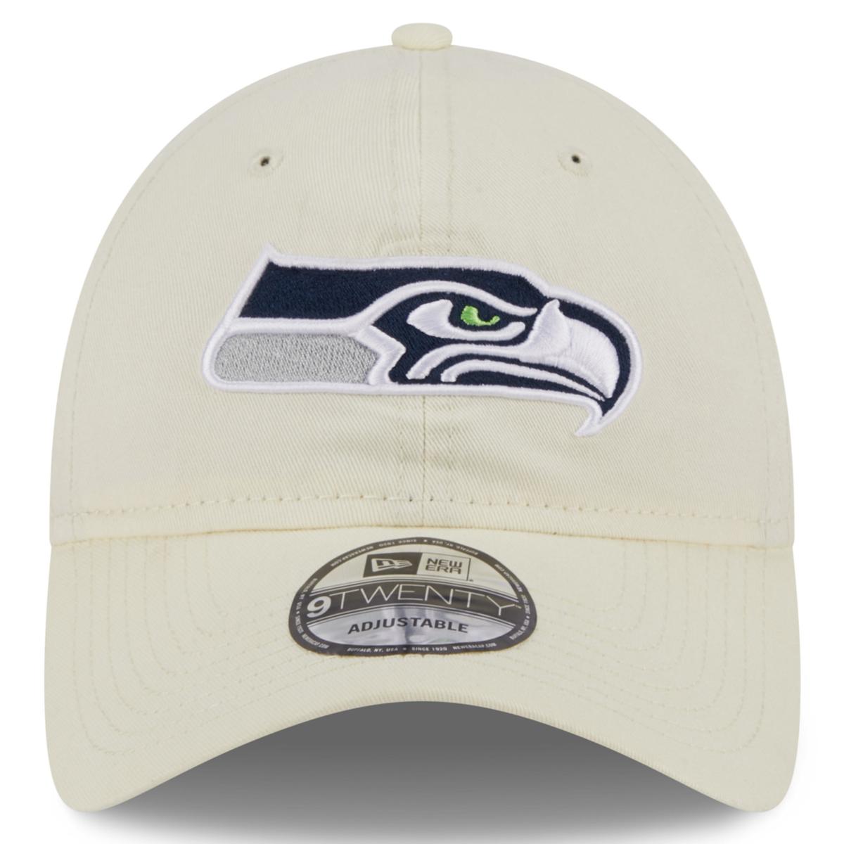 Lids Seattle Seahawks New Era Bloom 9TWENTY Adjustable Hat - Cream