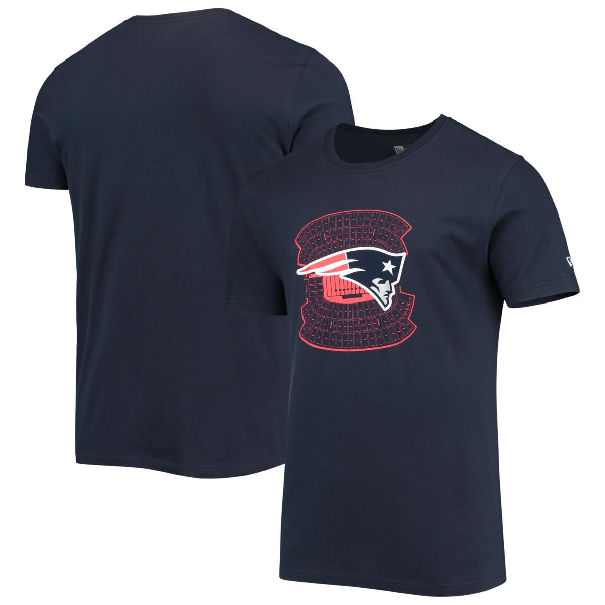 Men's New Era Navy New England Patriots Stadium T-Shirt - 21509646 | HSN