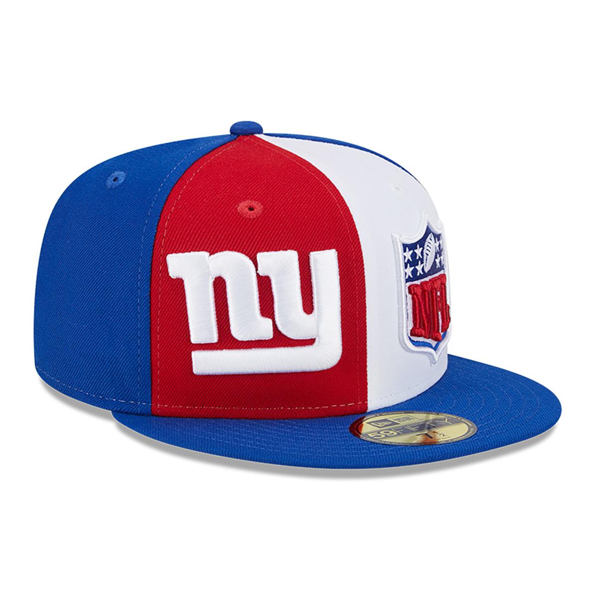 Men s New Era Red Royal New York Giants 2023 Sideline 59FIFTY Fitted Hat HSN