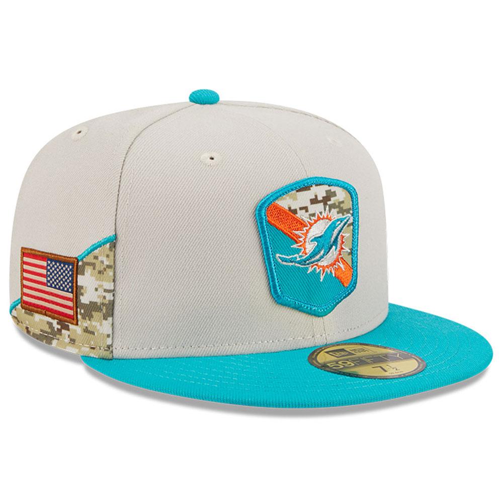 Miami dolphins fitted outlet hats