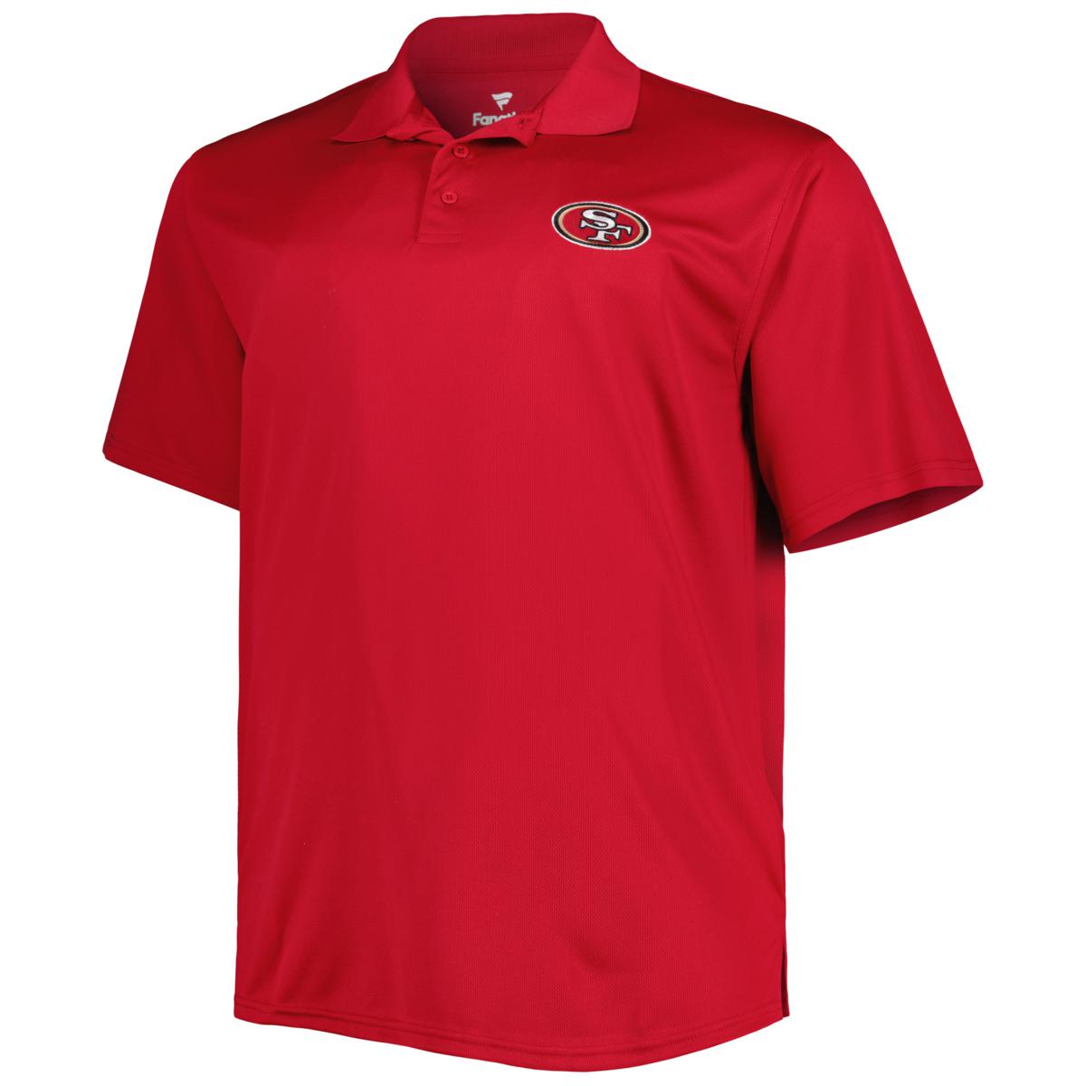 Men's Fanatics Branded Scarlet San Francisco 49ers Big & Tall Chop