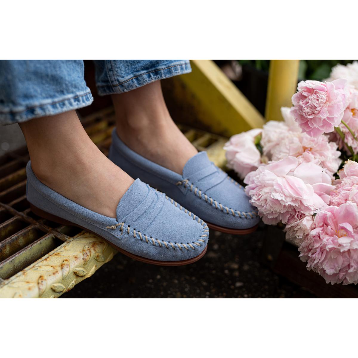 Minnetonka Mellony Suede Moccasin Penny Loafer - 23403454 | HSN
