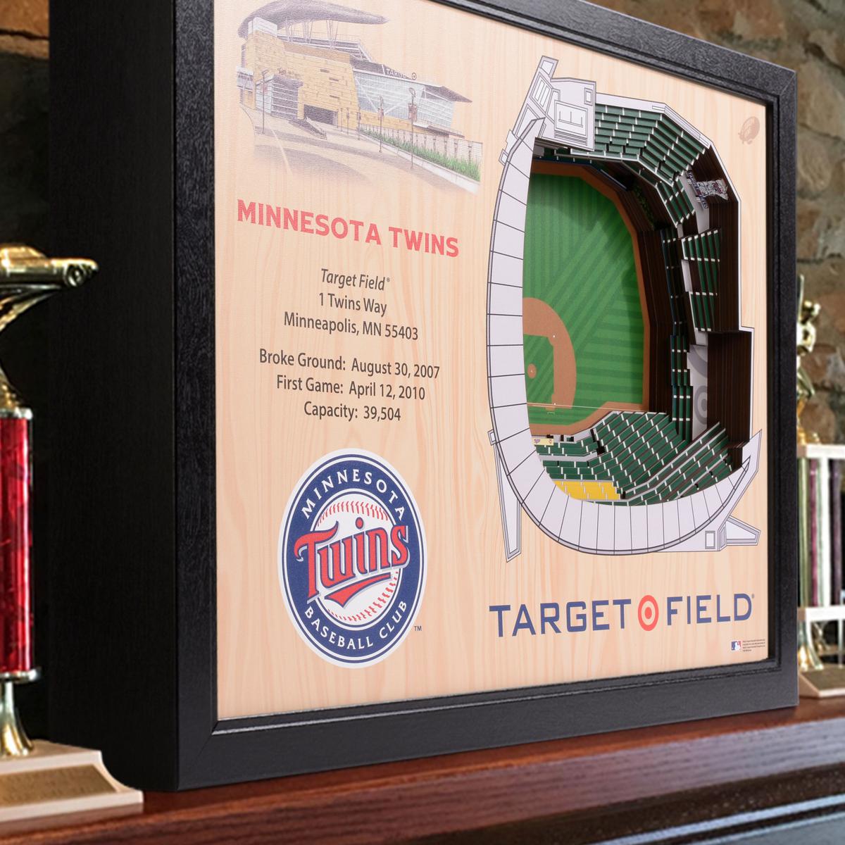 Target Field - Minnesota Twins Art Print - the Stadium Shoppe