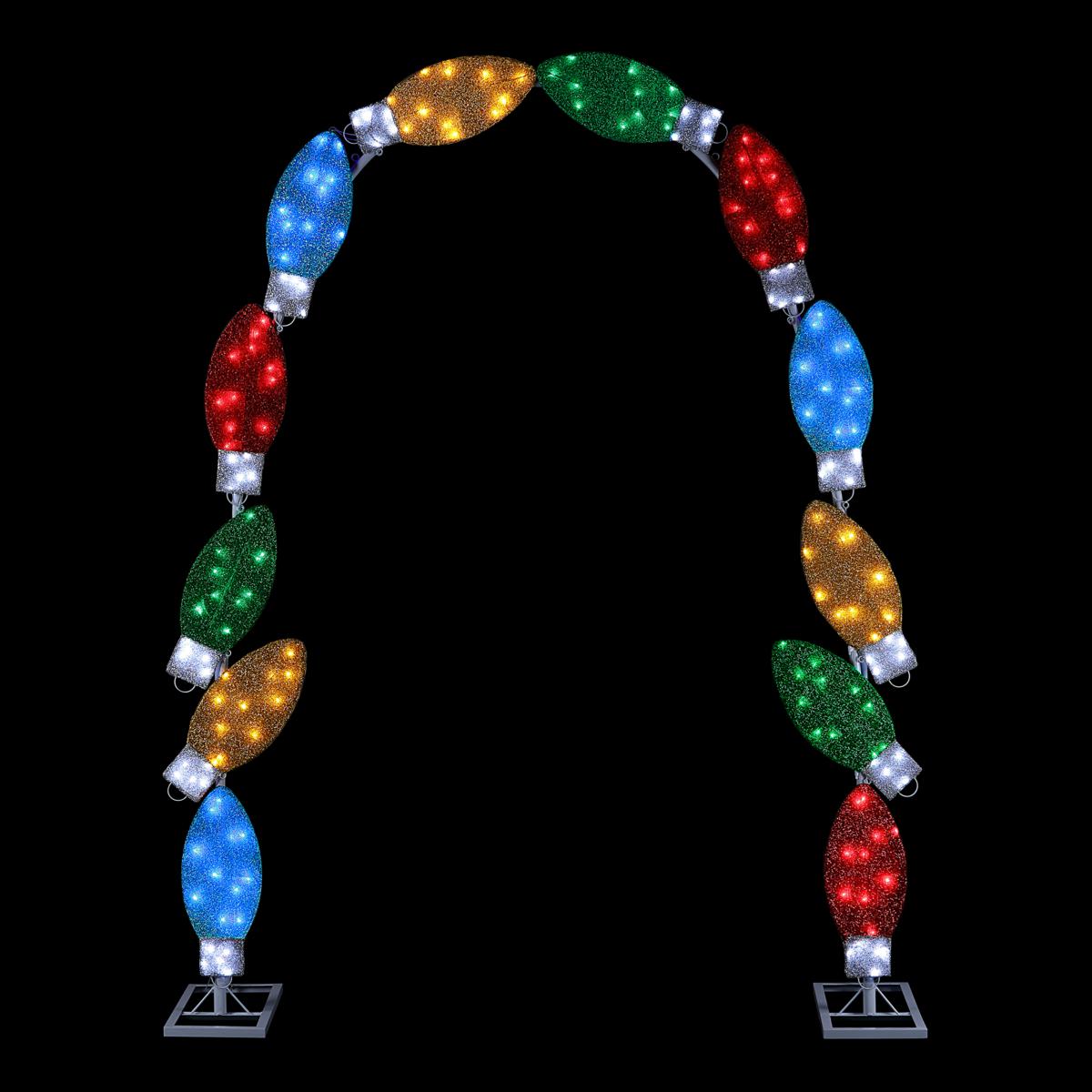 Mr. Christmas 8' x 6' Outdoor Tinsel Arch | HSN