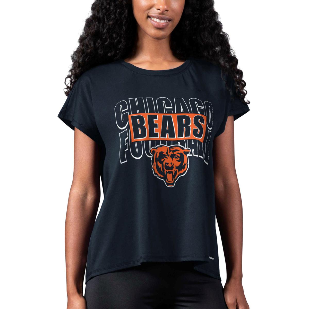 MSX by Michael Strahan MSX by Michael Strahan for NFL Women's Abigail Back Slit Tee - Bears