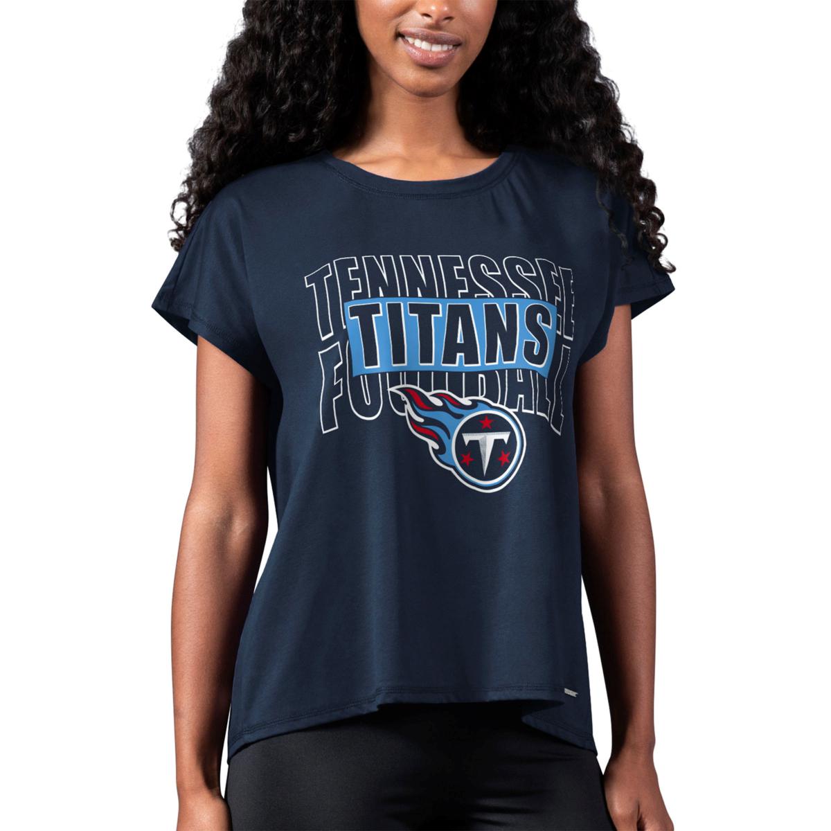 TENNESSEE TITANS COMING IN HOT OVERSIZED CREWNECK TEE – GAMEDAY