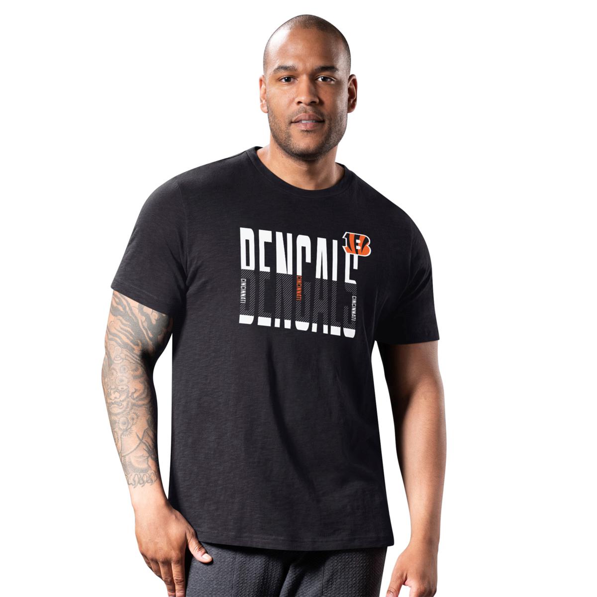 Cincinnati Bengals Team Cotton Black S-3XL Men Women Tee Shirt