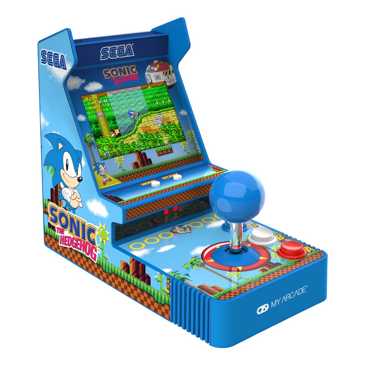 MyArcade Sonic Joystick and Tetris Pixel Portable Arcade | HSN