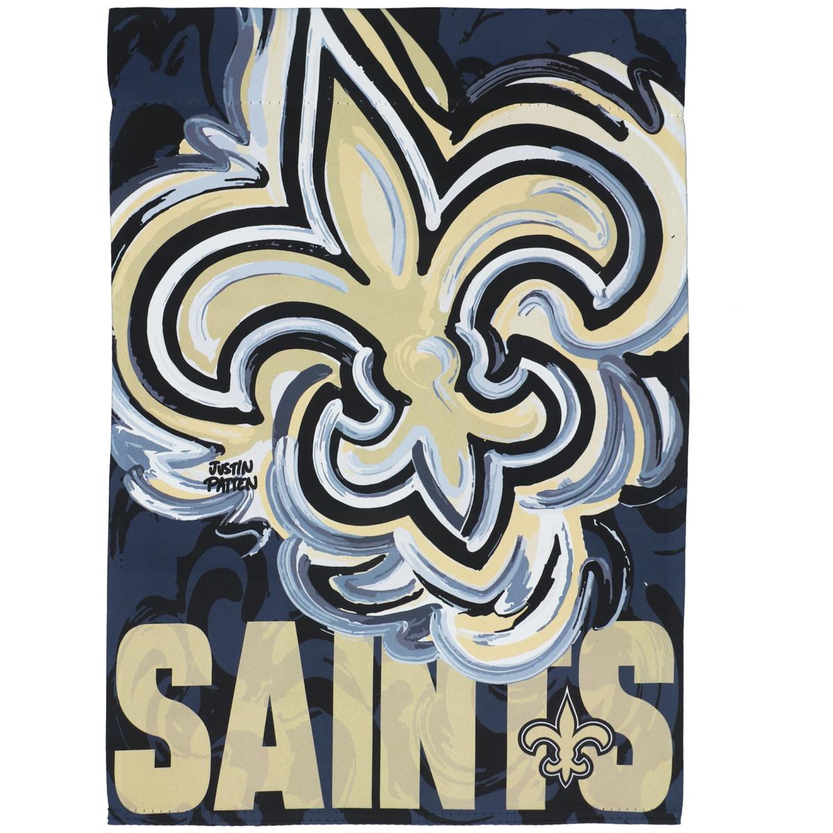 FOCO New Orleans Saints 'Tis The Season Sign Black