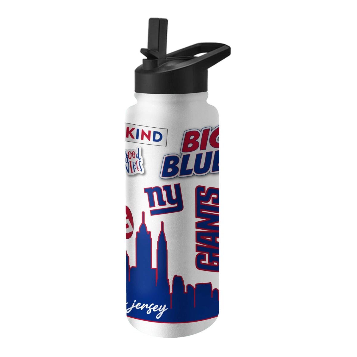 Official NFL New York Giants 26oz Insulated Bottle