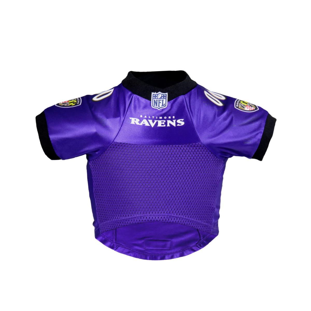 Baltimore Ravens Pink Pet Jersey - Medium