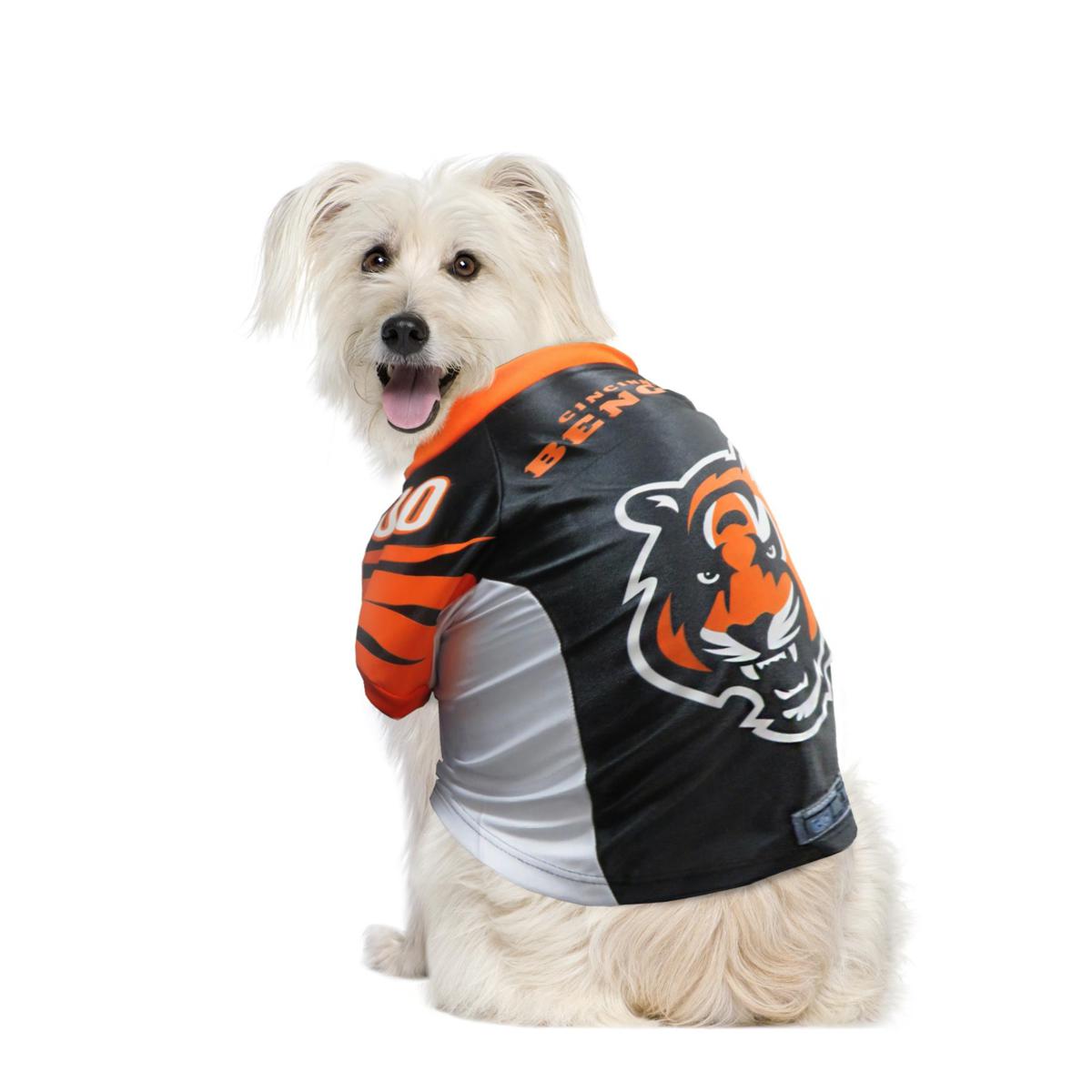 Cincinnati Bengals Dog Jersey Small